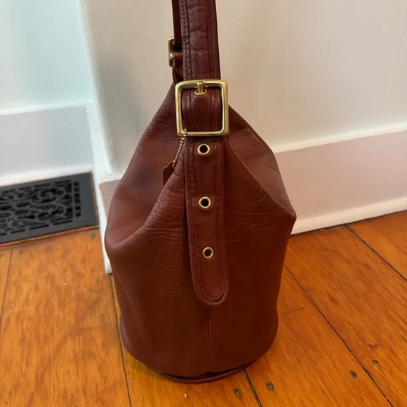 Vintage Coach Duffle Sac 9085 British Tan - Picture 3 of 14